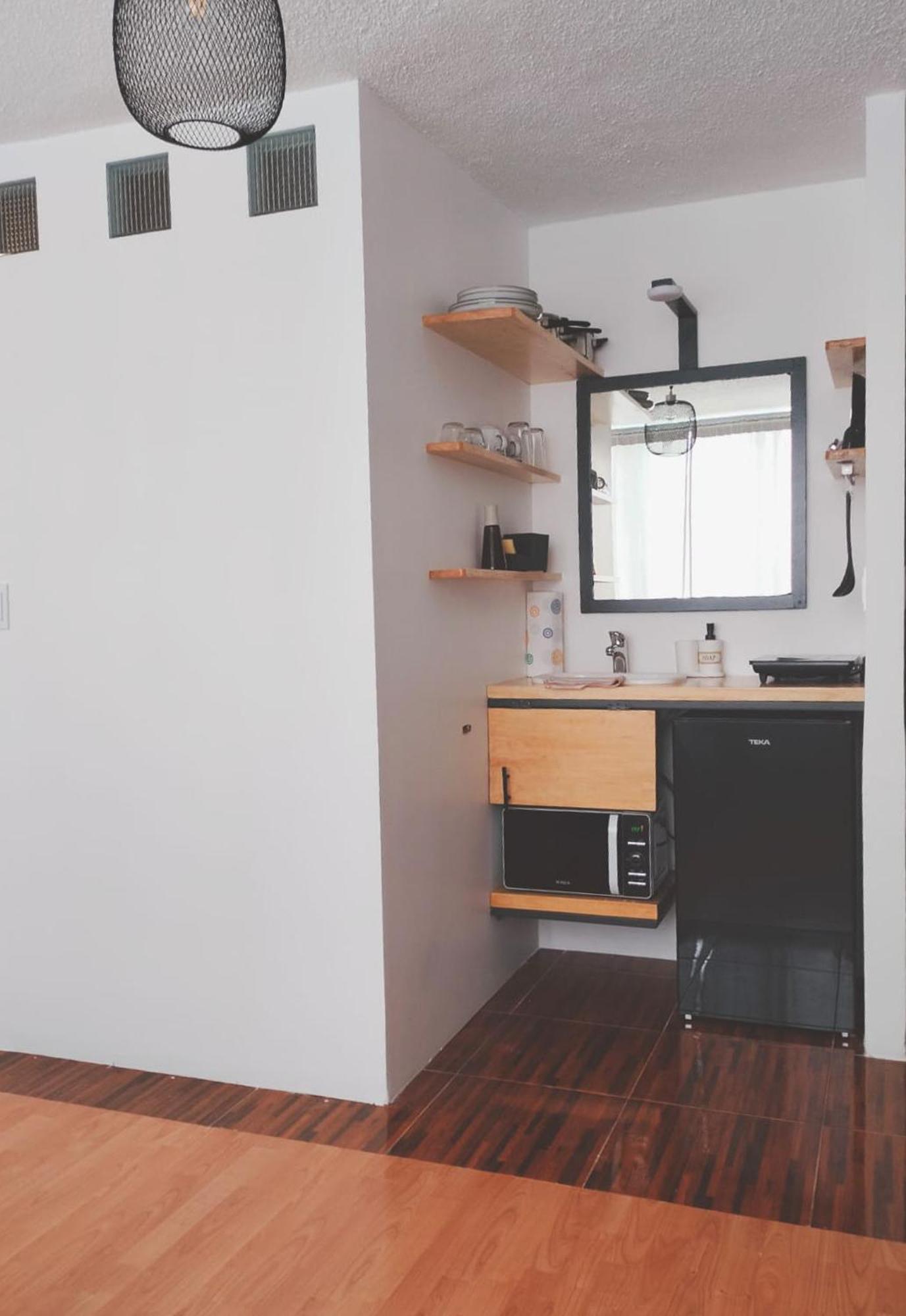 Modern Studio, Rooftop Charm, Cdmx Center2 メキシコシティ エクステリア 写真
